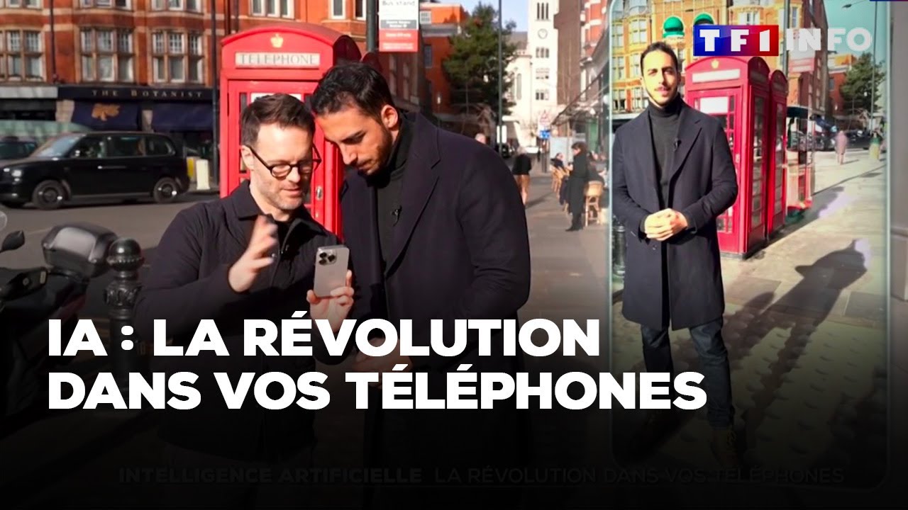 Intelligence artificielle : la révolution dans vos téléphones｜TF1 INFO