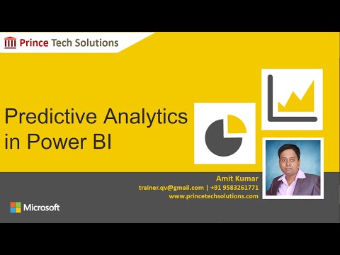 Power Bi Tutorial Predictive Analytics Forecasting In Power Bi