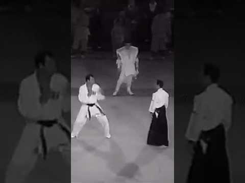 Karate vs Aikido Demonstration
