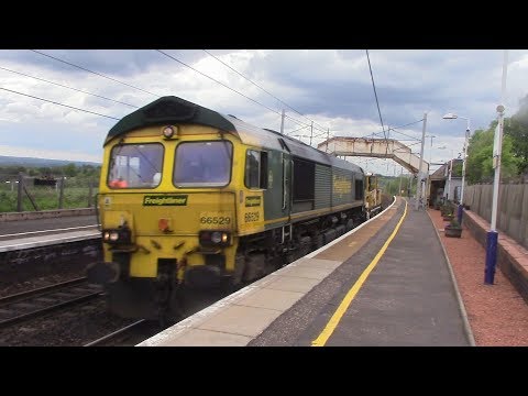 66529 at Carluke working from Mossend Down Yard to Carlisle N.Y.