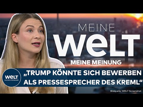 MEINUNG: Putin lässt die Korken knallen! "Trump könnte sich bewerben als Pressesprecher des Kreml"