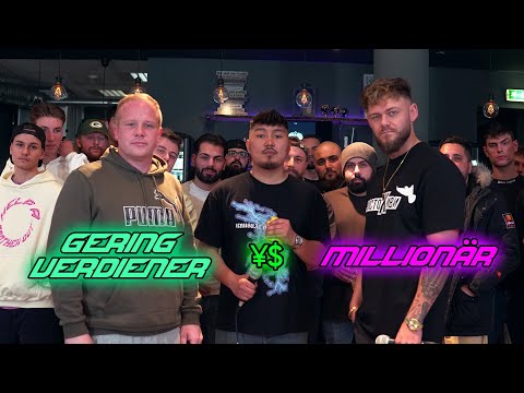 GERINGVERDIENER vs. MILLIONÄR (Rapbattle) Big Difference 💵 💵 💵