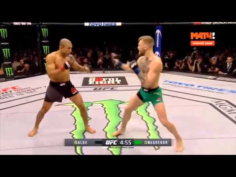 LUTA JOSÉ ALDO VS CRONO MACGREGOR UFC - Nocaute 16  segundos -  12/12/2015