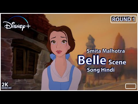 Beauty and the Beast"Smita Malhotra Belle"Song Hindi"Full HD Video"1991" Disney AMS