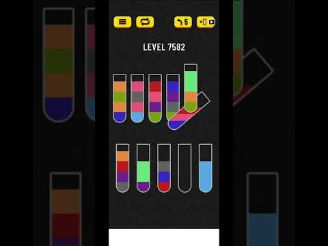 water sort puzzle level 7581-7582