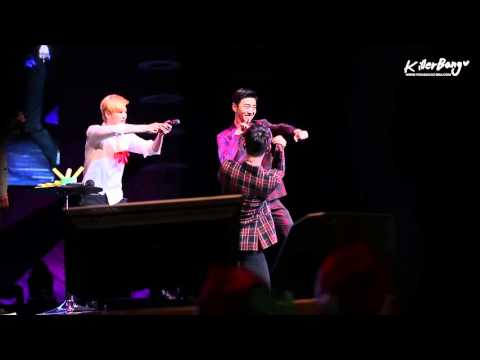 【YGCN】151225 B.A.P Nagoya Fan Meeting - Yongguk dance Apink Mr.Chu
