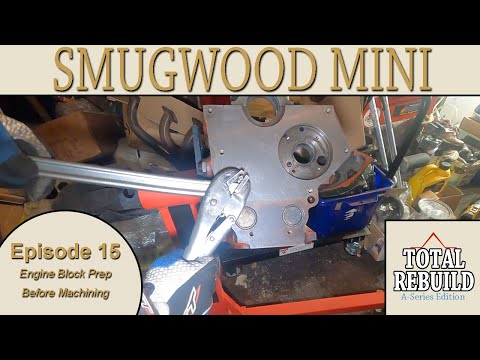 Classic Mini A+ Series Engine Total Rebuild Episode 15 - Engine Block Prep