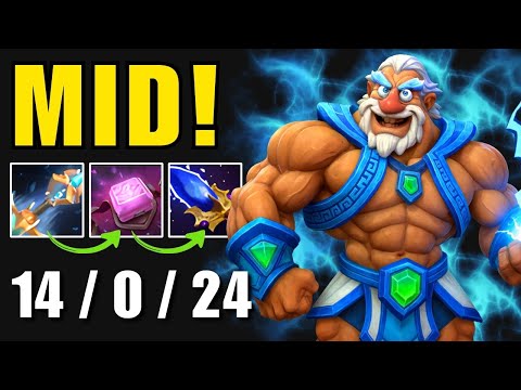 Unstoppable Zeus Mid in Turbo! CRAZY Burst Damage Domination | Dota 2 Gameplay