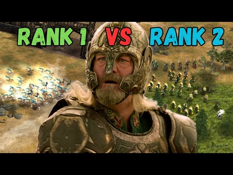 RANK 1 VS RANK 2 | Battle of the Titans! | BFME1 Patch 2.22 ARENA