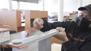 Foundry Adjustable Height Table Assembly Instructions | Office Furniture Center