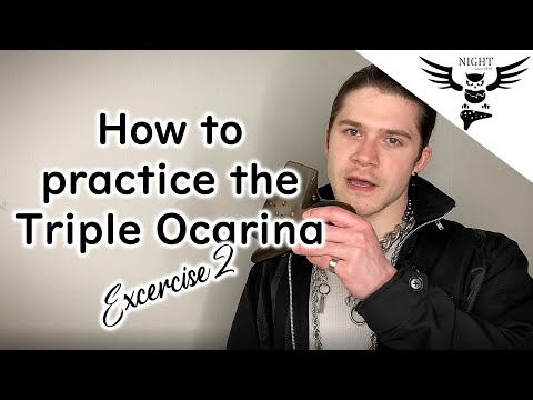 Lesson8 "How to practice the triple ocarina Excercise2"