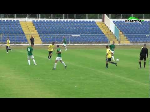 Sparing Olimpia Elbląg - Olimpia Grudziądz 0:2, skrót. 14.07.2012