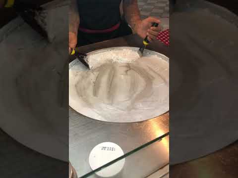 They call it Fried Ice Cream in Thailand,  Rolling IceCream in Phuket Thailand