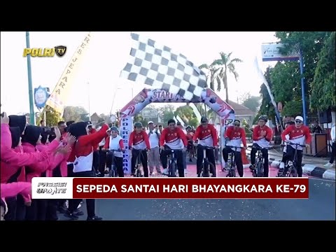 PRESISI UPDATE: JELANG HARI BHAYANGKARA KE-79 POLRES JEPARA GELAR SEPEDA SANTAI 30/06/2025 (10.00)
