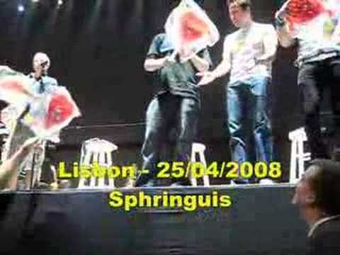 BSB Lisbon Soundcheck - With our lollipops