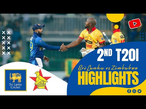 2nd T20I Highlights | Sri Lanka vs Zimbabwe 2024