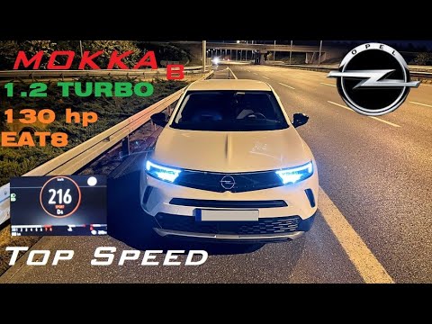 OPEL MOKKA B (2022) 1.2 TURBO (130 hp) Acceleration & Top Speed
