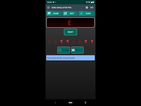 8085 Simulator Pro