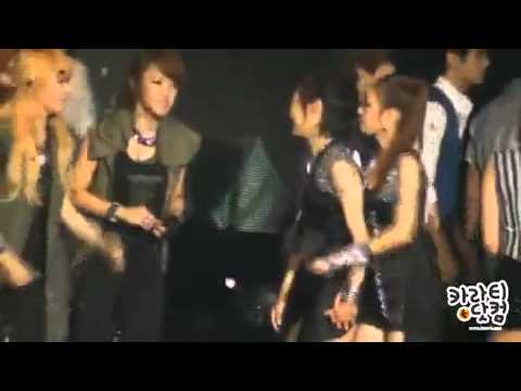 [Fancam] HyunA and Hara