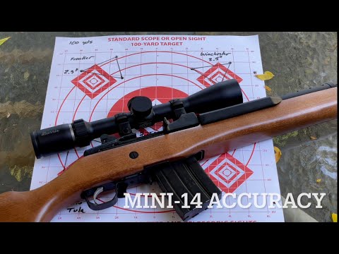 RUGER MINI-14 RANCH **ACCURACY TEST**