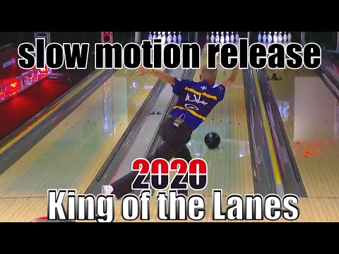 2020 PBA King of the Lanes slow motion release - PBA Bowling