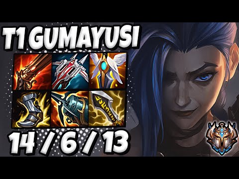 T1 Gumayusi Jinx ADC vs Jhin - Patch 12.5 Korea Challenger ✅