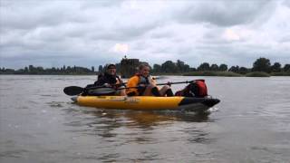 preview picture of video 'Kayaking on the Loire river (France)'