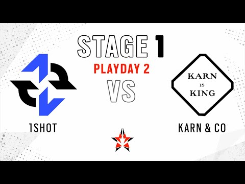 1Shot vs Karn & Co // NA Challenger League - Stage 1 - Playday 2 (no cast)