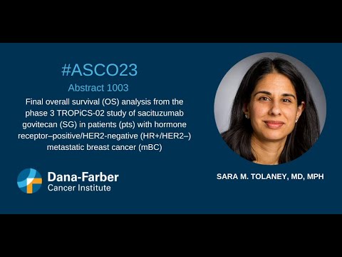 ASCO23: Sara Tolaney, MD, MPH | Dana-Farber Cancer Institute