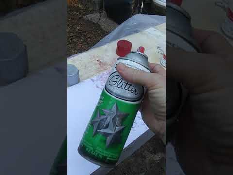 Serious Crafters Warning! Rust-Oleum and Krylon GLITTER SPRAY Review