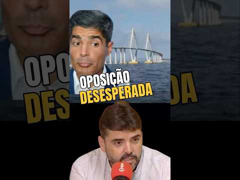 Adolpho Loyola rebate críticas da oposição sobre ponte Salvador-Itaparica: “Desesperados”