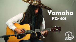 Video thumbnail for Yamaha FG-401 by Алонсо Гуитарес