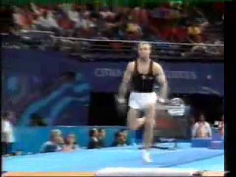 15 Ivan Ivankov  vault (Olympic games 2000 Sydney - AA)