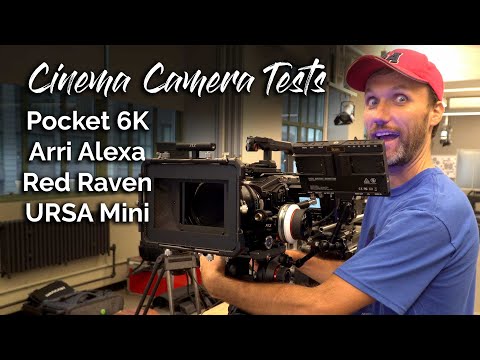 Best Cinema Camera? Pocket 6K vs Arri Alexa vs RED Raven vs URSA Mini Pro