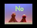 Sesame Street Telly Elmo And The Word NO