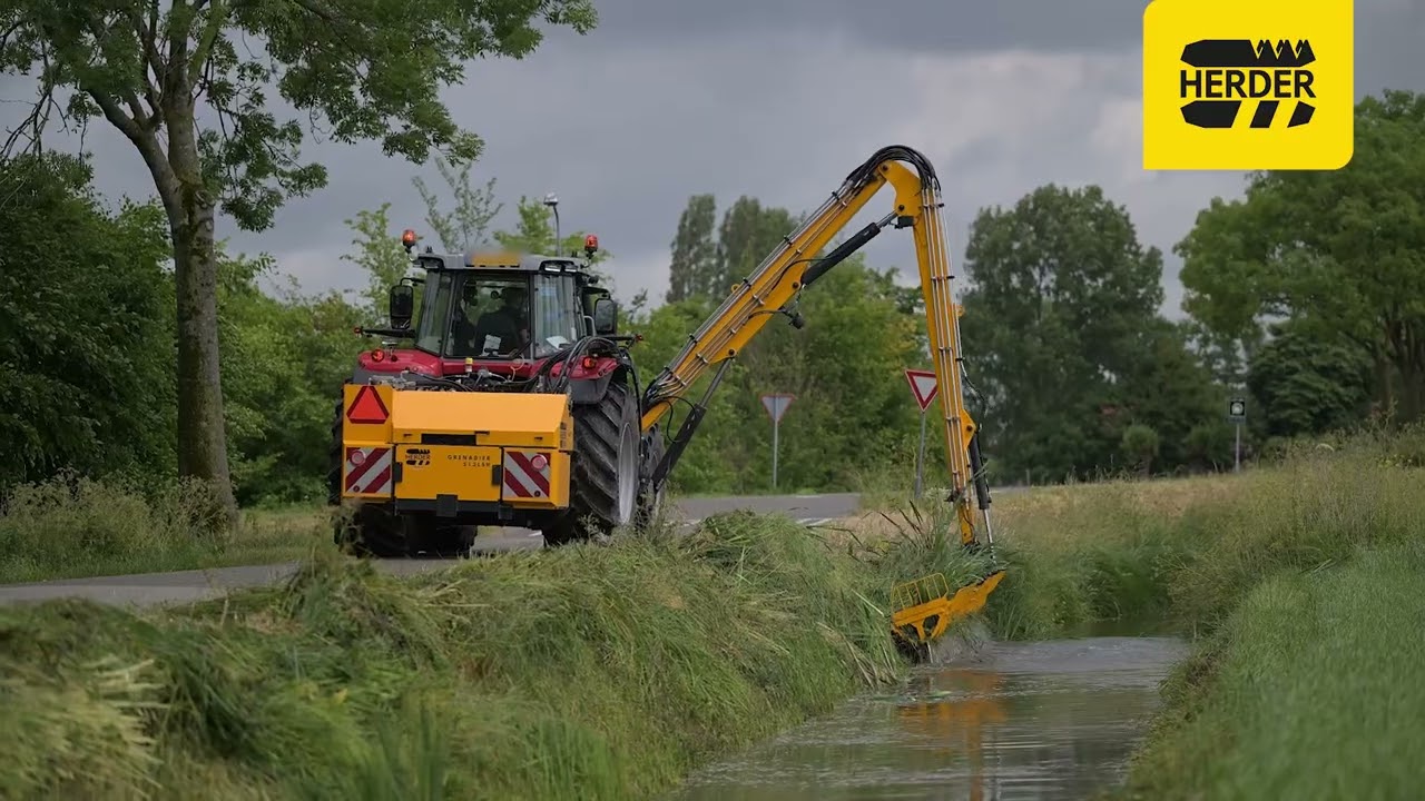 Herder Maaikorf: strak resultaat in sloten & watergangen