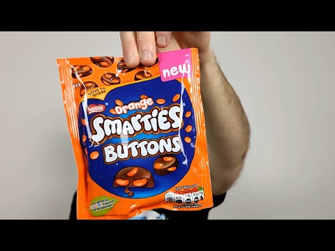 Nestlé Orange Smarties Buttons Review