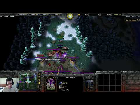 Warcraft 3 Reforged: Survival Chaos 3.9 #83 - Saurok with the Late Game Races!