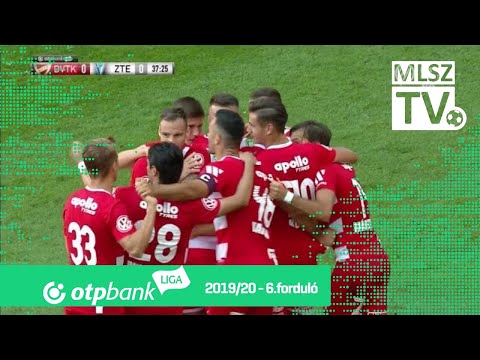 Brkovic Dusan gólja a DVTK – ZTE FC mérkőzésen