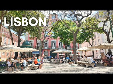An Afternoon Walk in Sunny Lisbon PORTUGAL