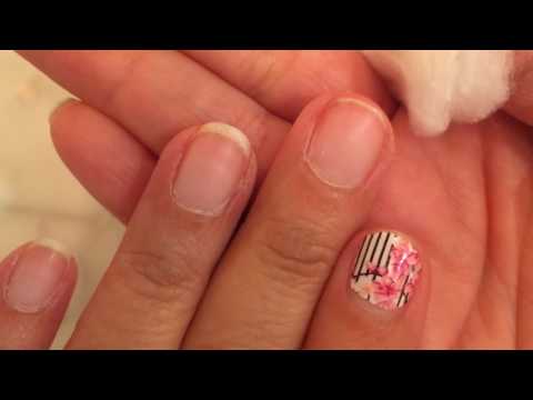 How to Remove Color Street 100% Nail Polish Strips - YouTube