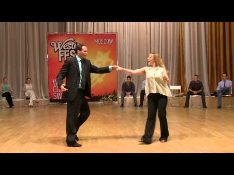 JnJ Advanced / All-Stars Finals — Gary & Olga. Moscow Westie Fest 2013