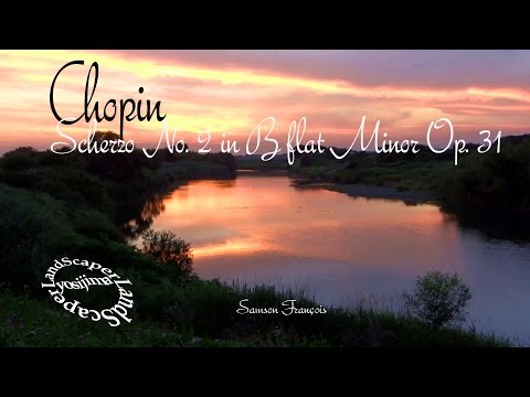 ショパン スケルツォ第２番変ロ短調Op. 31(Piano : Samson François)・那珂夕焼けステージ