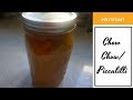 How to make Chow Chow/Vegetable Pickle Relish(without vinegar)
