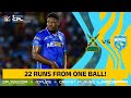 Romario Shepherd Hits INCREDIBLE 22 Runs In ONE Ball CPL 2025