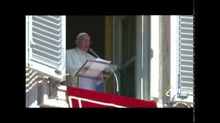 preview picture of video 'Ángelus del papa Francisco Domingo 14/09/2014'