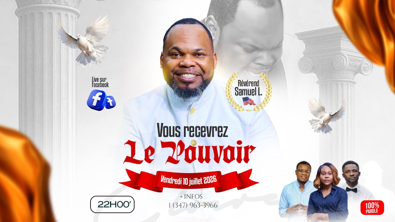 Nuit du saint esprit, vous recevrez le pouvoir