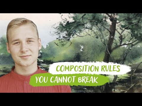 MAIN RULES of Composition in painting. Think about it before you lift up a brush - Prasad Beaven