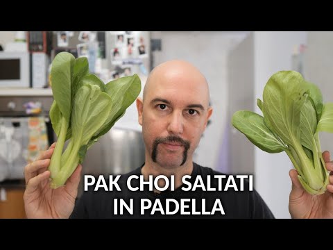 Ricetta pak choi saltati in padella