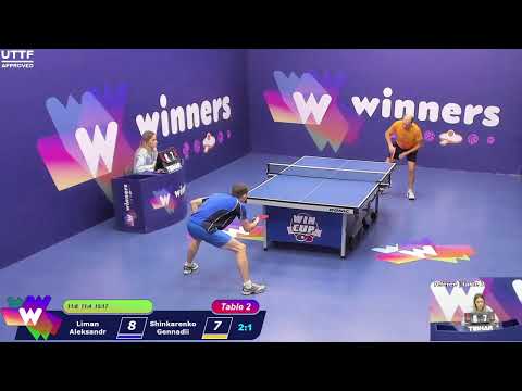 WINners CUP table 2  24.11 Liman Aleksandr - Shinkarenko Gennadii 20:30